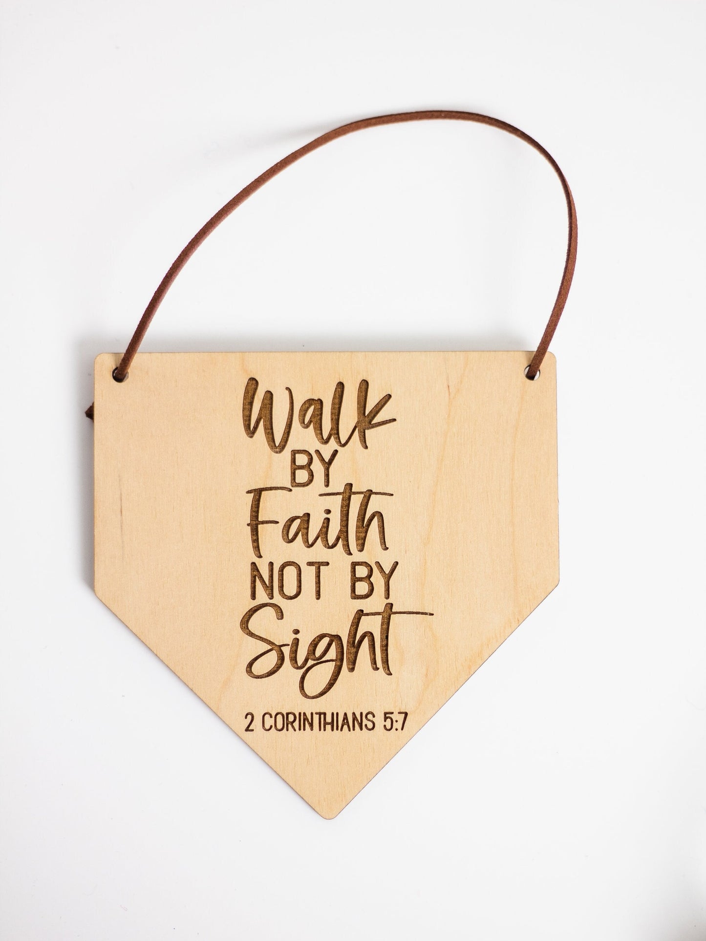 Walk By Faith Not By Sight Wall Decor