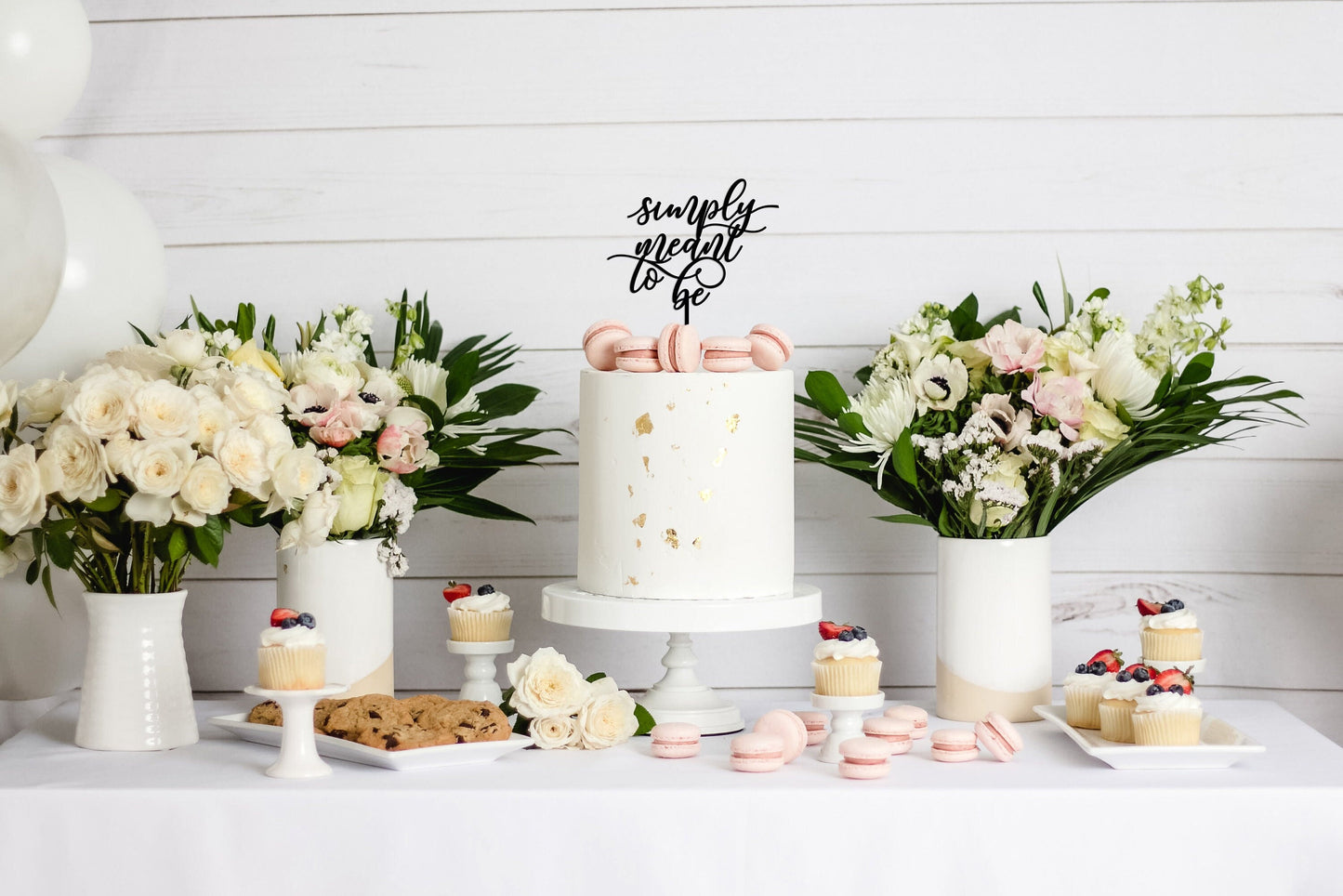 simply meant to be cake topper, script wedding cake topper, wedding script custom cake topper, meant to be wedding cake topper, wedding sign