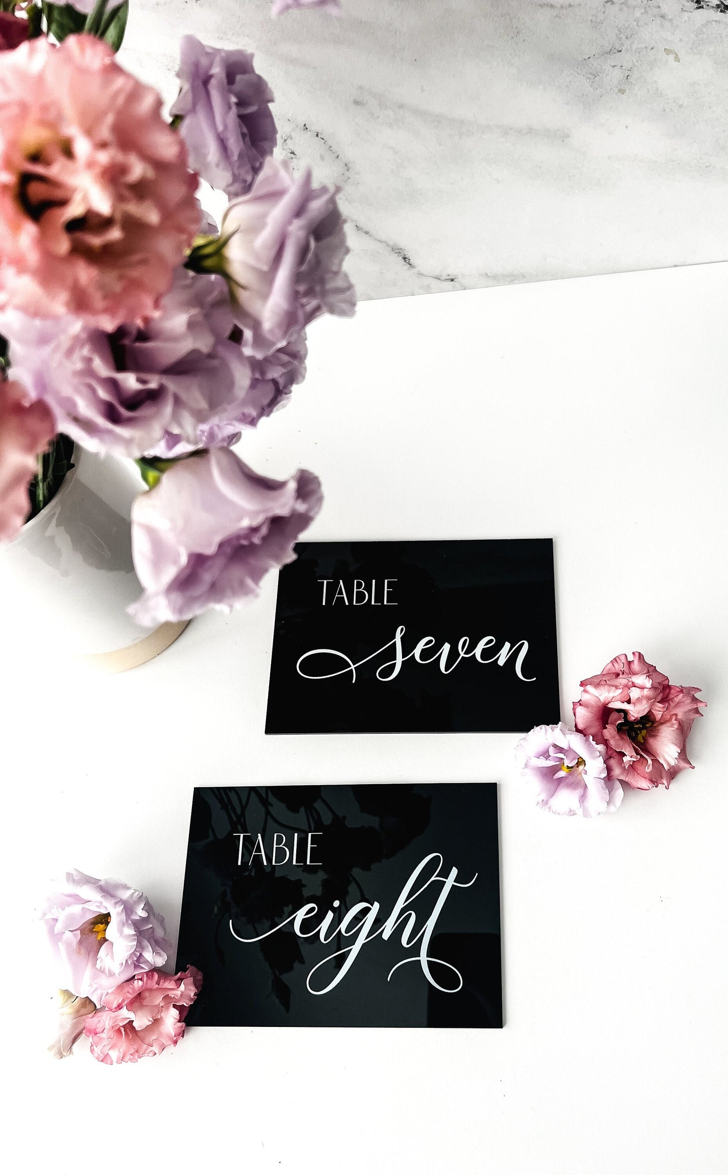 Table Numbers, Wedding Table Numbers,Modern Calligraphy Table Numbers, Lucite Minimalist Number, Wedding Guest, Acrylic Table Number, Square