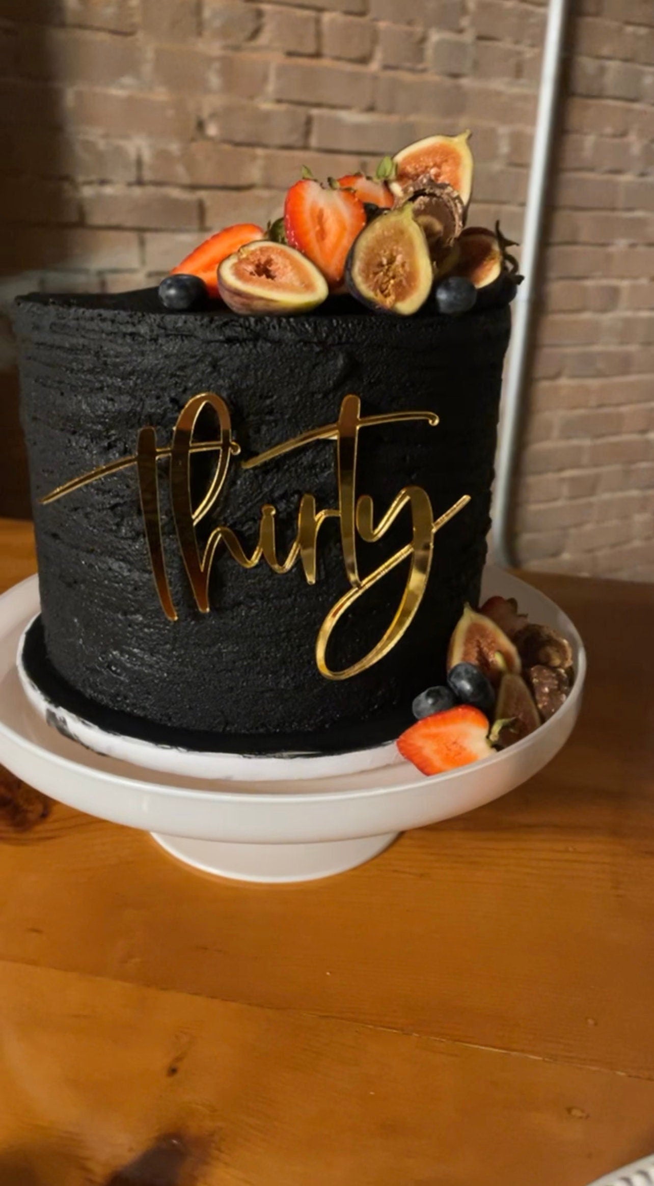 thirty cake topper, 29th birthday decorations, 30th cake topper, 29th birthday for him/her, birthday party decor, wooden cake topper